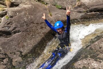 tobogan barranco del Nuria