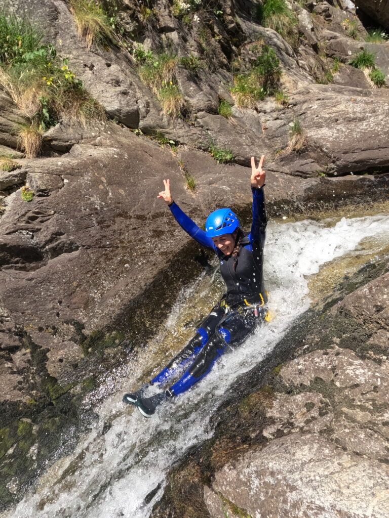 tobogan barranc del Núria