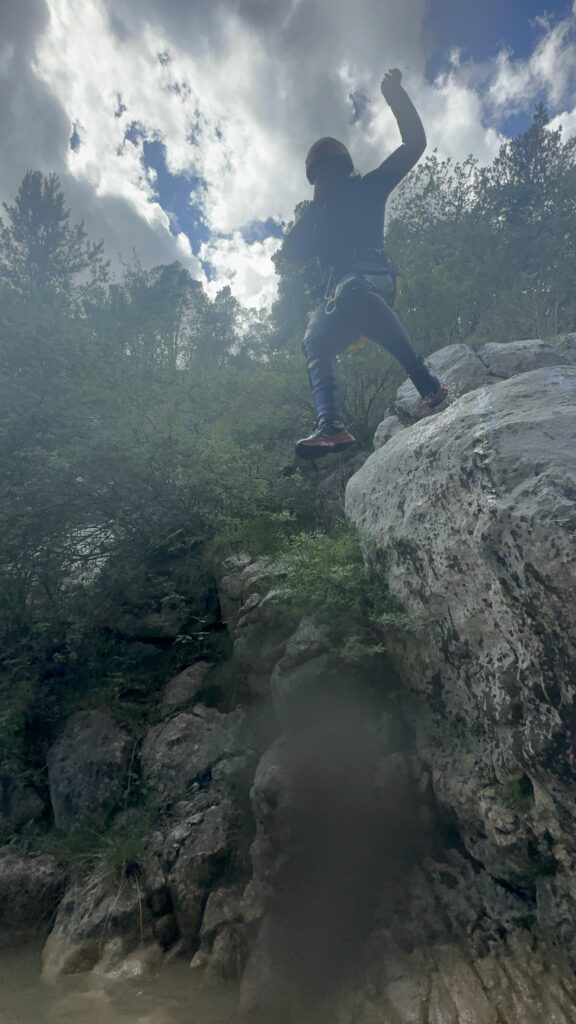salto barranco forat negre