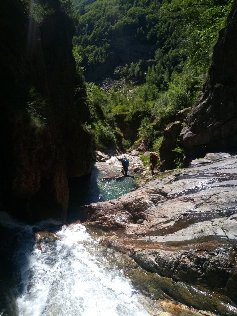 saut du ravin de l`artigue