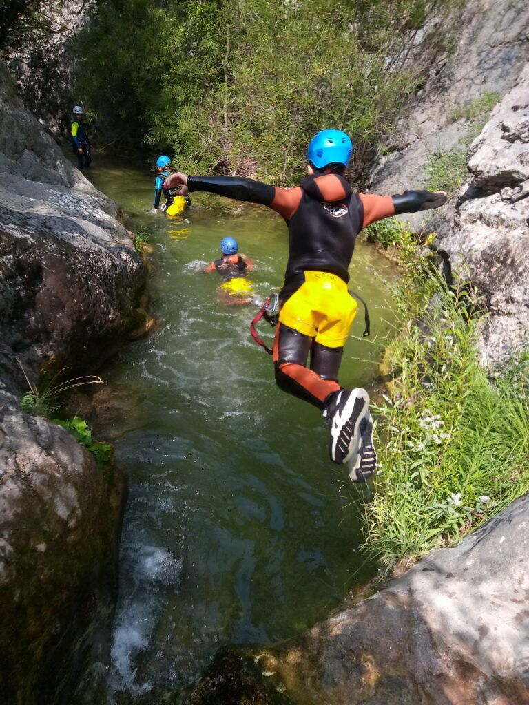 Barranquisme en la Cerdanya