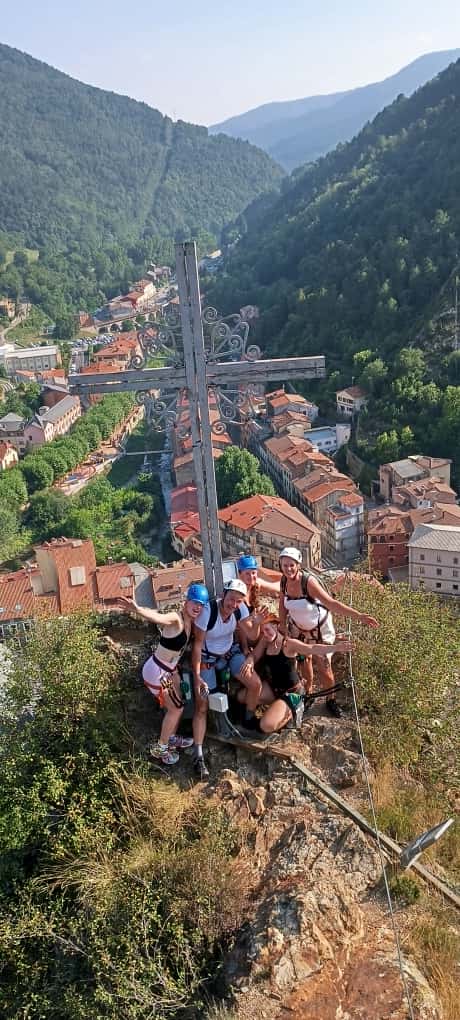 via ferrata roca de la creu